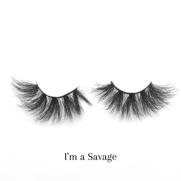 I’m a Savage 3D 25mm Lashes
