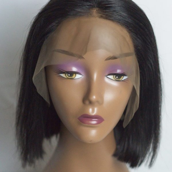 Brazilian Black Bob Virgin Hair Wig