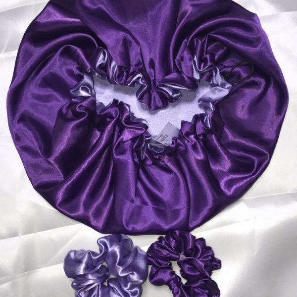 Reversible Satin Bonnet