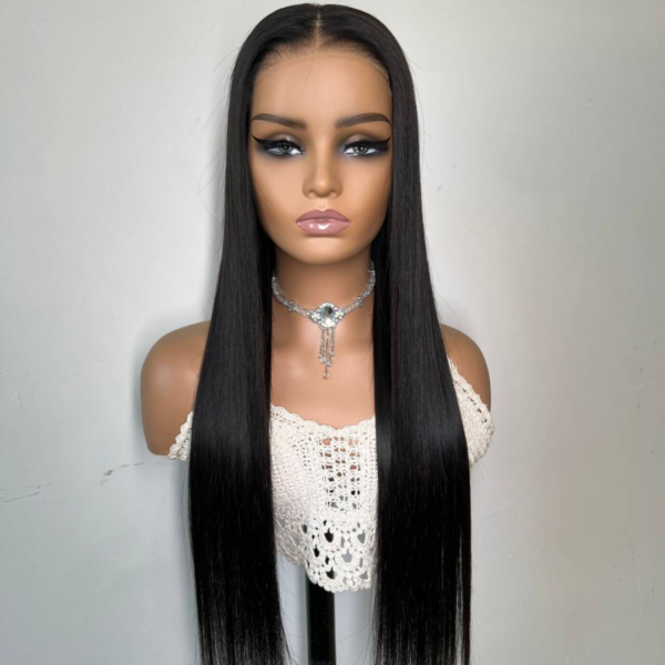 Wear and Go HD Lace Glueless Wig Straight Pre Bleached Tiny Knots Wig